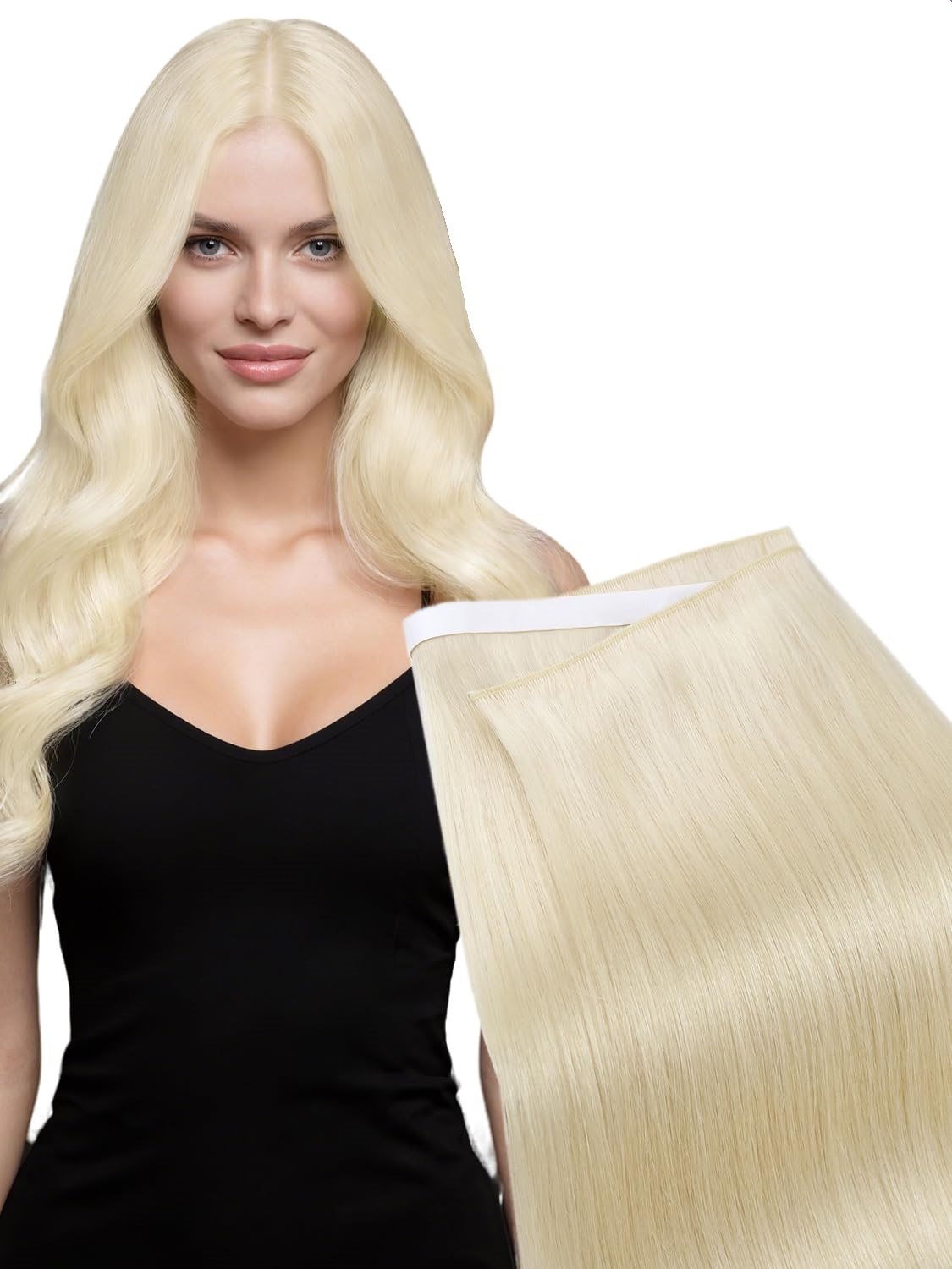 Invisible Tape In Extensions Real Hair - Moresoo Nastro in Trama Estensioni Dei