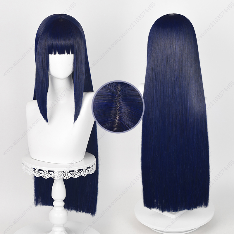 Synthetic Braided Wigs For Black Women - Parrucca Cosplay Hinata Hyuga, capelli da