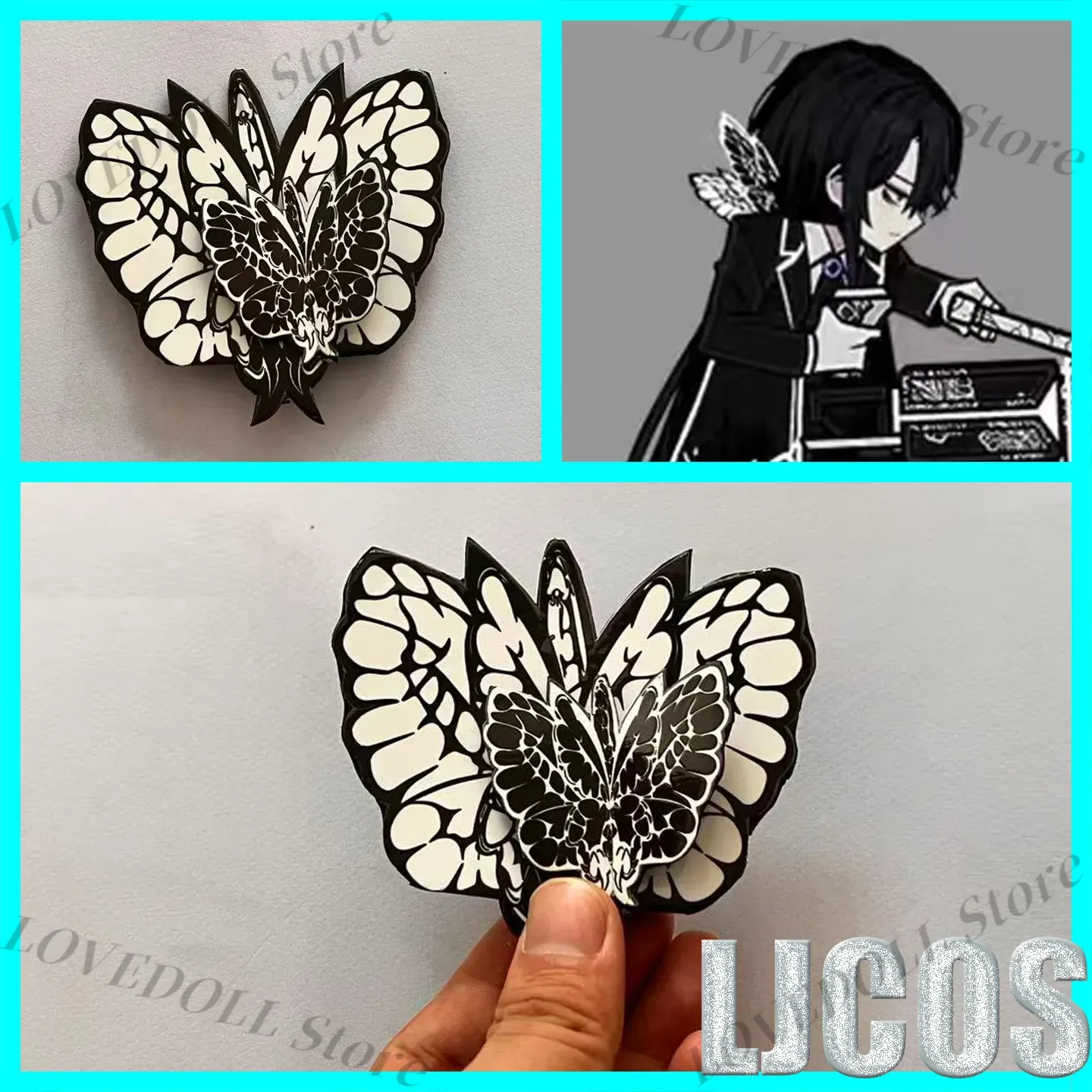 Anime Limbus Company Yisang Fe - Hair Clips recensione e prezzo