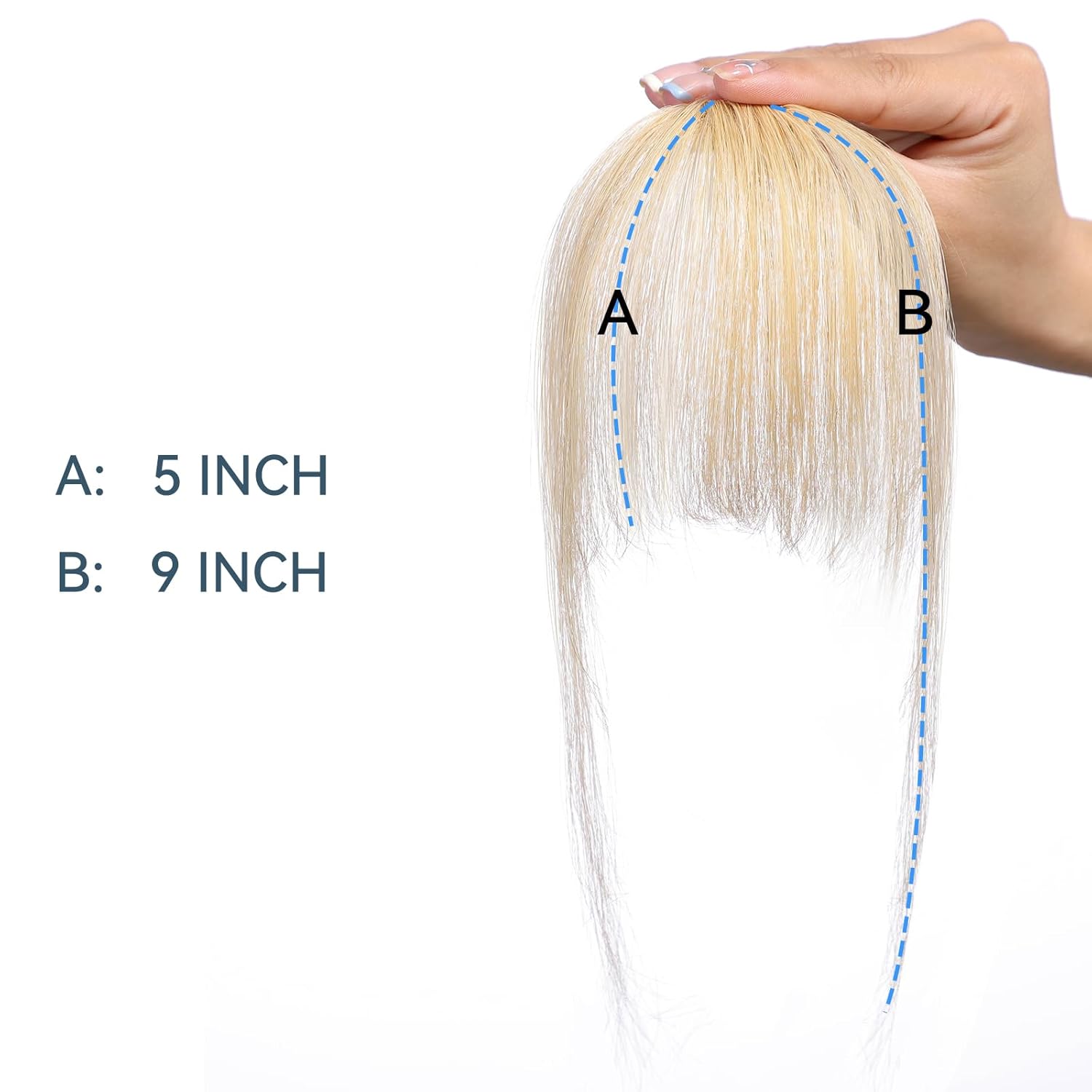 Capelli umani al 100% Frangia  - Seamless Clip In Hair Extensions Human Hair recensione e prezzo