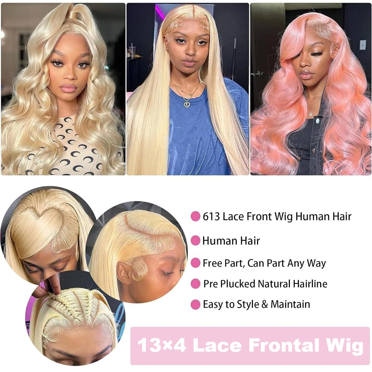 Parrucca Frontale in Pizzo HD  - 613 Blonde Body Wave Lace Front Wig recensione e prezzo
