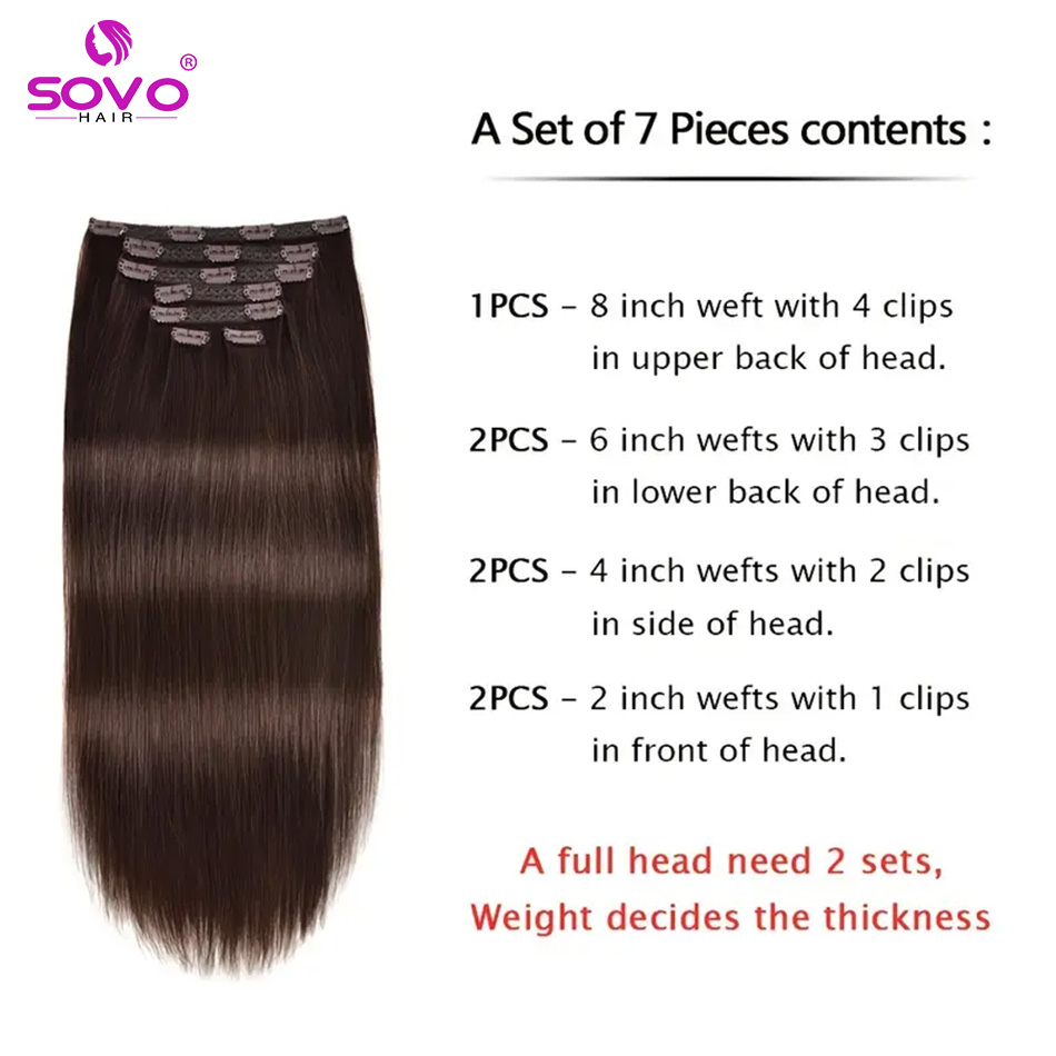 Estensioni dei capelli con cli - Seamless Clip In Hair Extensions Human Hair recensione e prezzo
